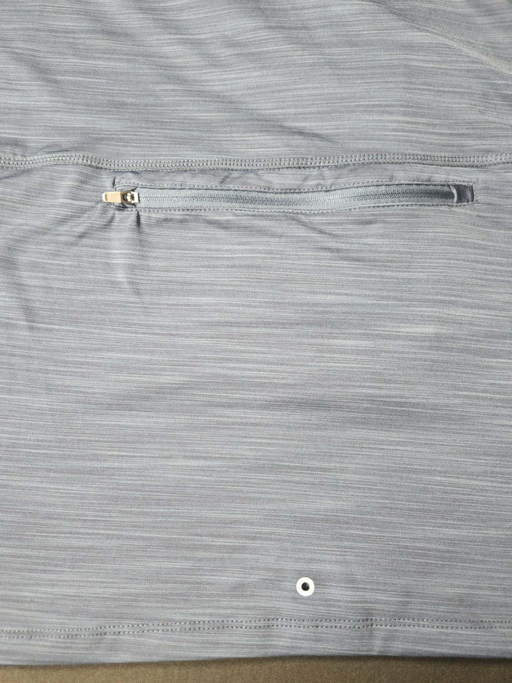 Hang Ten Navy Long-Sleeve Swim Tee with Gray Panels